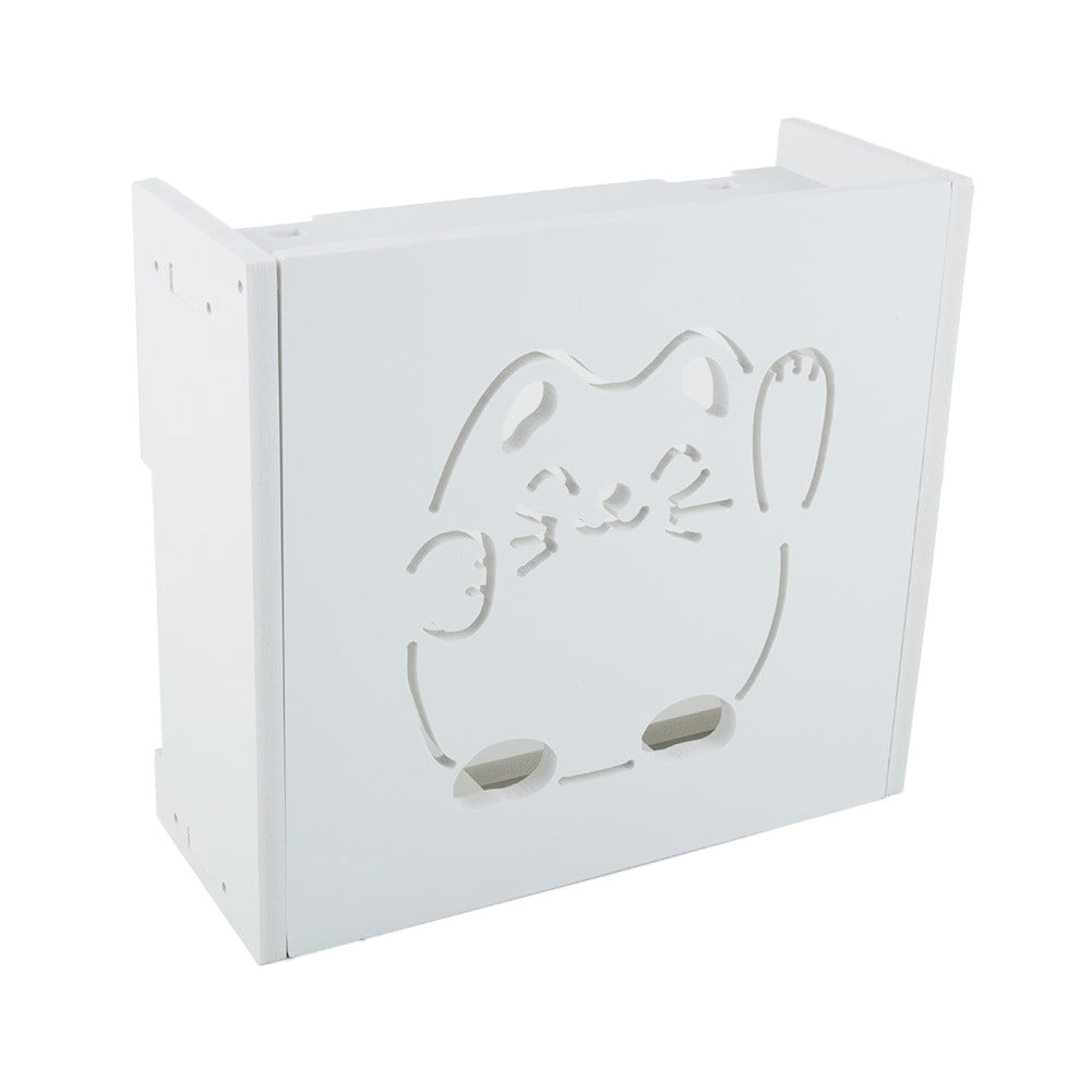 Wireless Router Rack Living Room Wall-mounted WiFi Storage Box Wall Decoration