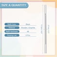thumbnail image 2 of Uxcell 4B Graphite Pencils for Drawing, 6Pcs Sketching Pencils Wood Art Supplies Set Hexagonal Pen Break-Resistant for Painting Sketching Artist Design, 2 of 6