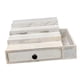 thumbnail image 1 of Organizador de perfumes para hombre, expositor de perfumes, regalo para papá con forro de terciopelo. Blanco, 1 of 8