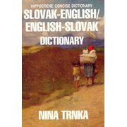 Angle View: Slovak-English/English-Slovak Concise Dictionary [Paperback - Used]