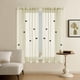 thumbnail image 4 of Cortinas De Poliéster Cortinas Transparentes De Color Liso Con Broche De Mariposa Estereoscópico De Doble Capa, Ideal Para Fiestas O Decoración Diaria, Beige, 100x130cm (1 Unidad) Rkxzt, 4 of 9
