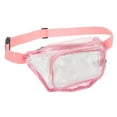 thumbnail image 1 of Riñonera transparente de PVC resistente al agua con cremallera multiusos para viaje rosa YUNYI BRAND  Deportes, 1 of 8