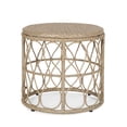 thumbnail image 6 of Roomfitters 3 Pcs Elegant Outdoor Wicker Chair Set with 2 Stylish Chairs and Round Coffee Table, Soft Cushions for Maximum Comfort, Perfect for Patio, Beige, 6 of 6