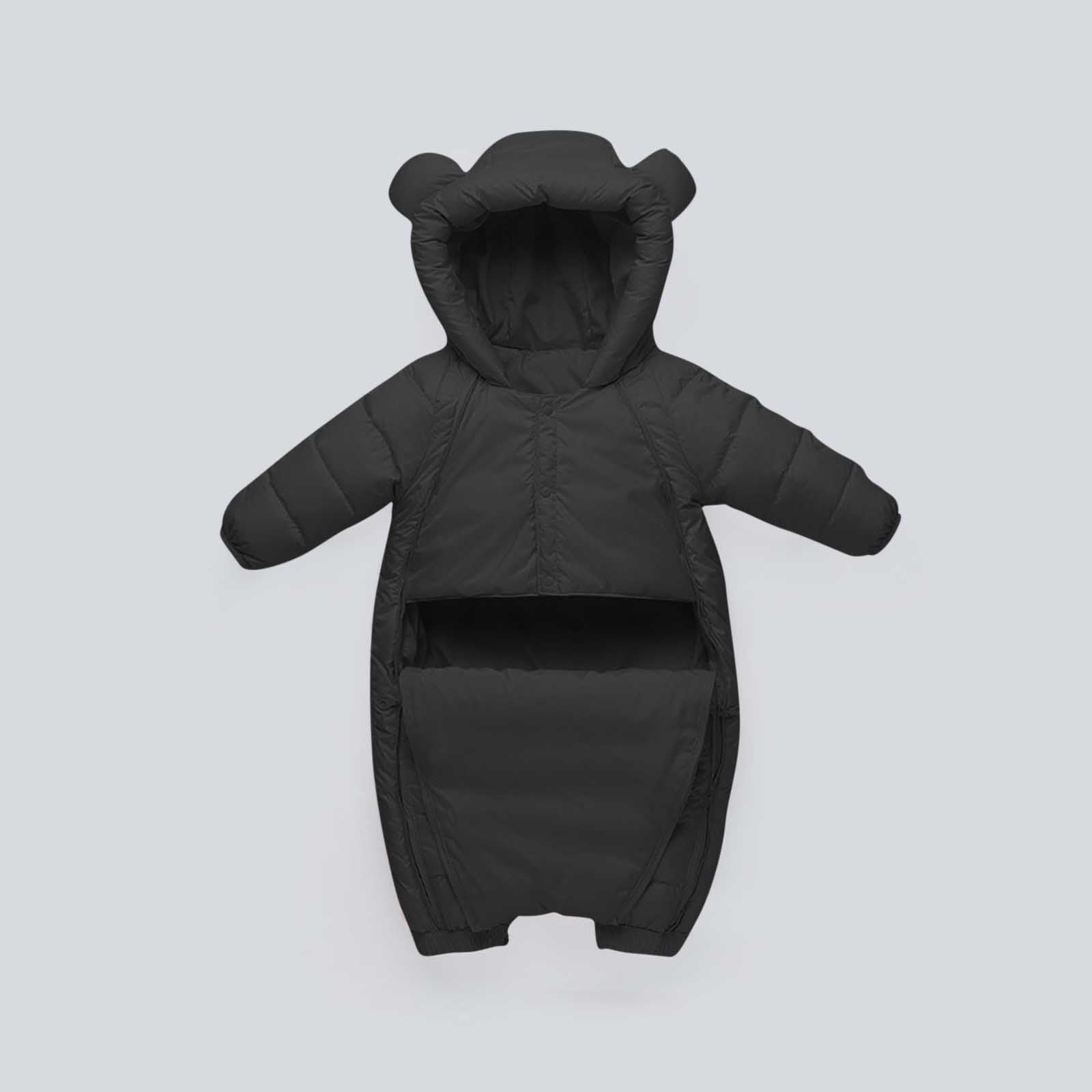 XuJwPNcy Baby Snowsuit Boys Girls Winter Clothes Infant Warm Jacket Newborn One Piece Coat with Hooded 3-24 Months