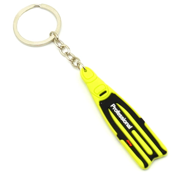Nautical Diving Fin Key Chain Flipper Keychain Keyring Divers KeyHolderDiving Accessories