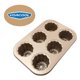 thumbnail image 4 of VORCOOL Canele Cake Mold 6-Cup Non-stick Carbon Steel Baking Pan Cupcake Muffin Bakeware, 4 of 4