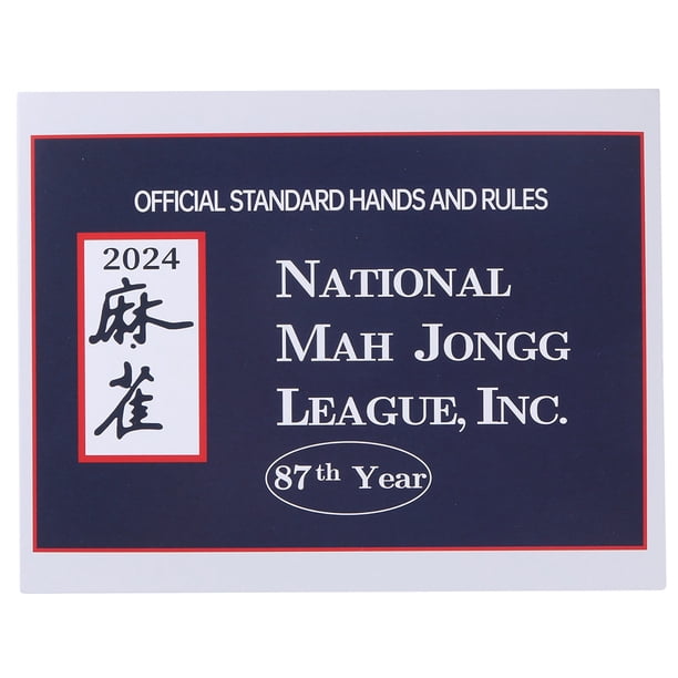 2024 Mahjong Cards, Mahjong Cards Official Standard Hands And Rules Mahjong Cards 2023 Large Print Mahjong Scorecard