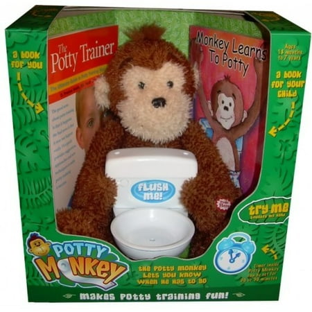 Potty Monkey - Potty Training Toy And Toilet Training Books
