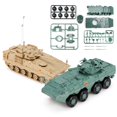 thumbnail image 1 of Toy Tank ViiKondo a escala 1/72, montaje por ti mismo, Leopardo de las nieves chino contra vehículo de combate de infantería sobre orugas, 1 of 6