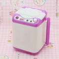thumbnail image 1 of Visland Cute Silicone Doll Washing Machine Mini Washer Doll House Furniture Accessory, 1 of 7