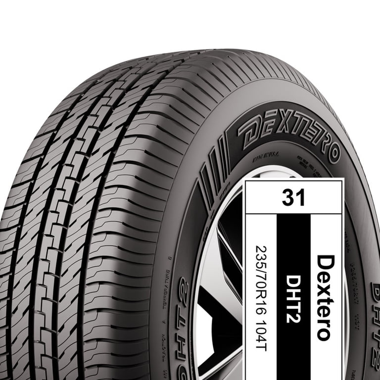 Dextero DHT2 Tire P235/70R16 104T Fits: 2004-07 Honda Pilot EX-L