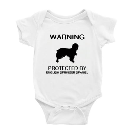 

Warning: Protected by A English Springer Spaniel Dog Funny Baby Bodysuit Romperss (White 0-3 Months)
