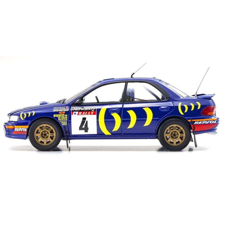 RALLY CAR COLIN McRAE memorial ミニカー　スバル Subaru Impreza #4 Colin McRae - Derek Ringer Winner 