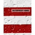 thumbnail image 7 of Outdoor Waterproof Throw Pillow Covers Set of 2 Classical Stripe Decorative Pillowcases Lumbar Outdoor Pillows Cushion Case 20x12 Inch Red Patio Pillows for Couch Sofa Bed Garden, 7 of 7