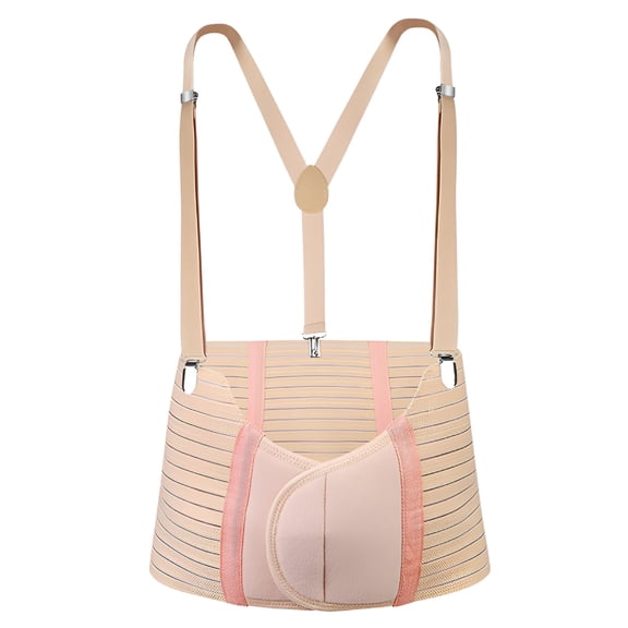 XIRQI Maternity Belt Breathable Adjustable Pregnancy Belly Support Band with Shoulder Strap