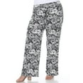 thumbnail image 3 of White Mark Women's Plus Size Floral Paisley Palazzo Pants, 3 of 6