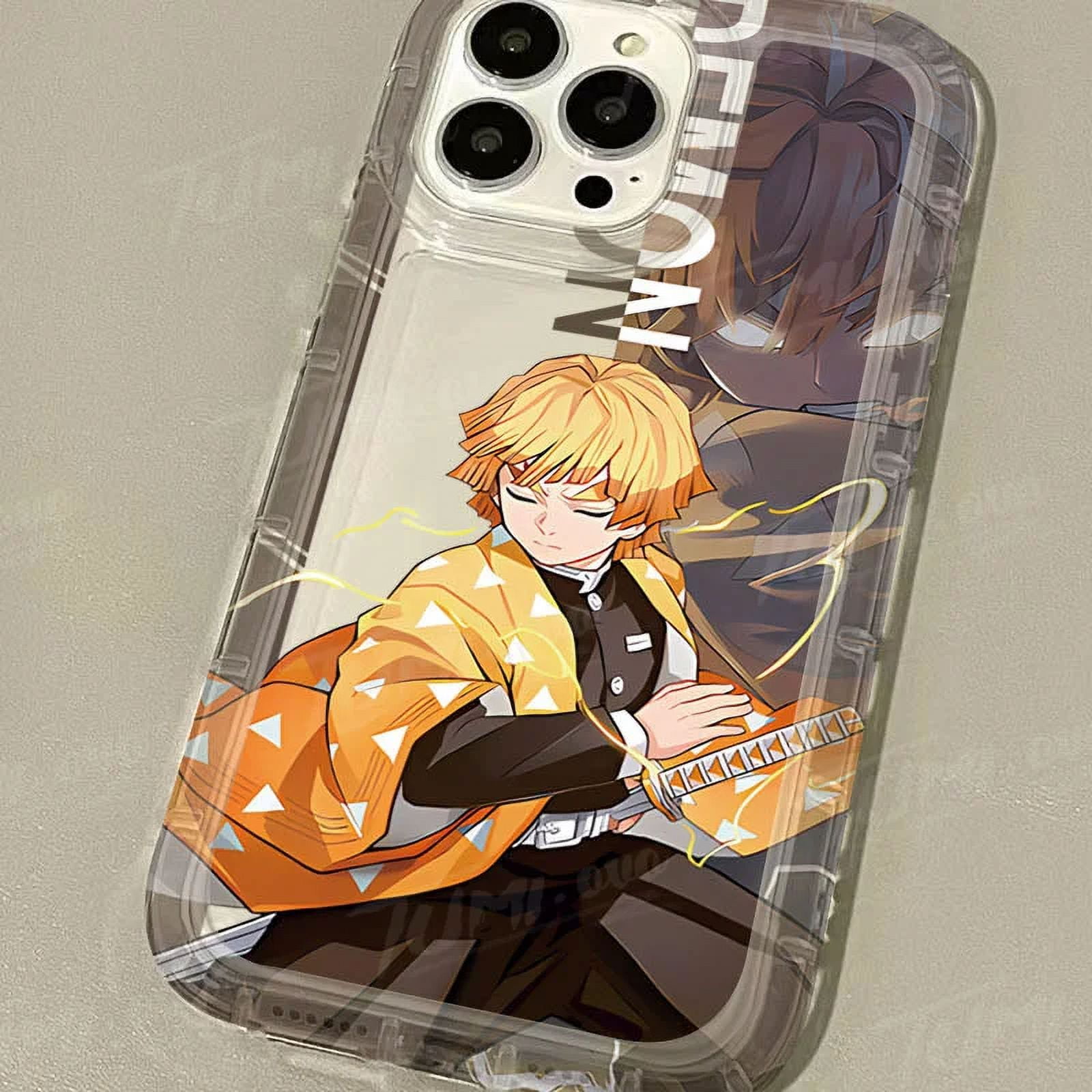 Anime Demon Slayer Case for iPhone 15 14 13 12 11 Pro Max XR XS X