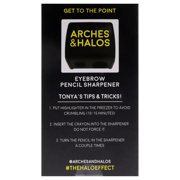 Arches and Halos Eyebrow Pencil Sharpener, Eye Pencil Sharpener, 1 Pc