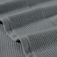 thumbnail image 5 of Modern Threads Waffle-Rib 6-Piece Cotton Bath Towel Sets, Carbon, 5 of 6