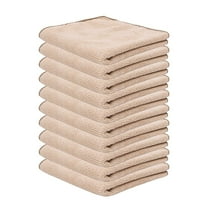 10 Pack Cleaning Cloth,Ultra Soft Absorbent Quick Drying Microfiber Cleaning rags,No scratches,Reusable,Washable,Lint Free Cleaning Towels for Kitchen,Window,Glass,car
