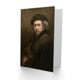 thumbnail image 2 of Rembrandt Self Portrait Fine Art Greetings Card Plus Envelope Blank inside, 2 of 3