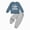 Blue, variant on 3-4 Years Boy Toddler Baby Boys Long Pants Set Long Sleeve Pants Headband Clothes Outfits Fall Winter Outfits 0 6 12 18 24 M 1t 2t 3t 4t 5t 6t