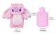 thumbnail image 2 of Bolsa Agua Caliente Peluche Stitch Botella Termica Cólicos Xellar rosa, 2 of 4