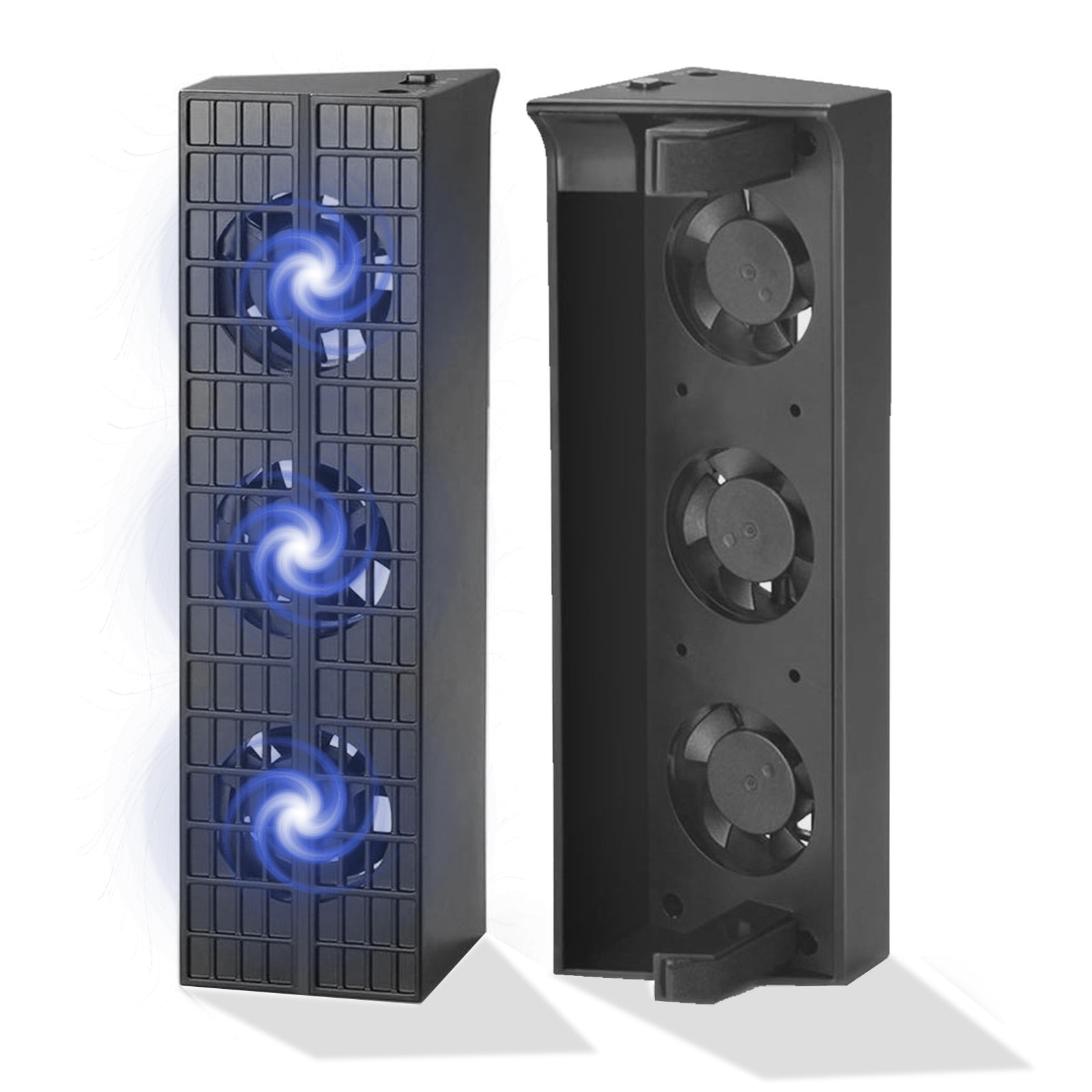 TSV Cooling Fan for PS4 Slim, USB External Cooler 3 Fan Turbo