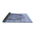 thumbnail image 2 of Ahgly Company Indoor Square Oriental Blue Industrial Area Rugs, 6' Square, 2 of 4