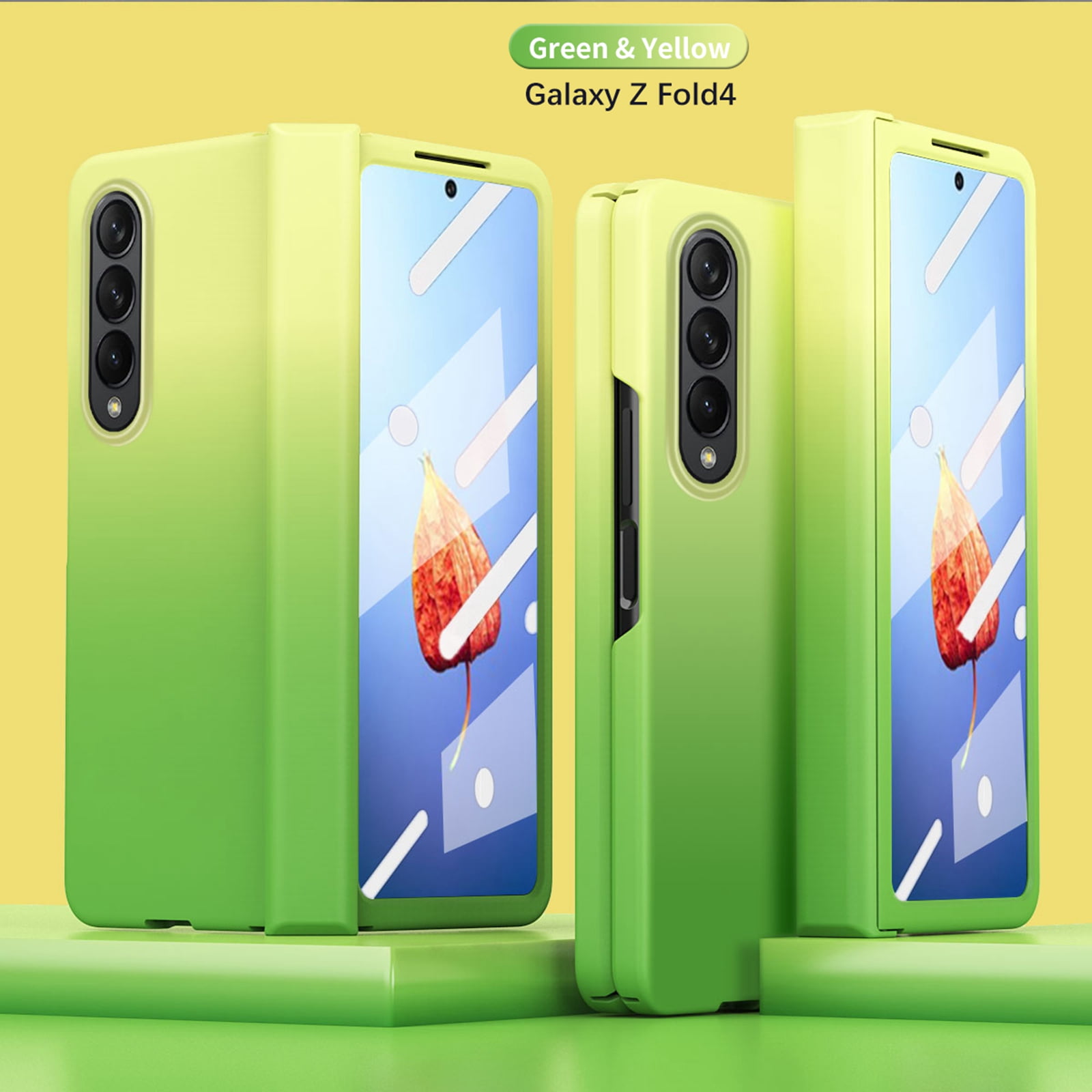 Dteck Case for Samsung Galaxy Z Fold 4 5G,Shockproof Hinge Protection