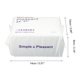 thumbnail image 4 of Paquete 100uds Desechables Cara Toalla Pañuelo Blanco, 7.87''x5.91'', 4 of 7