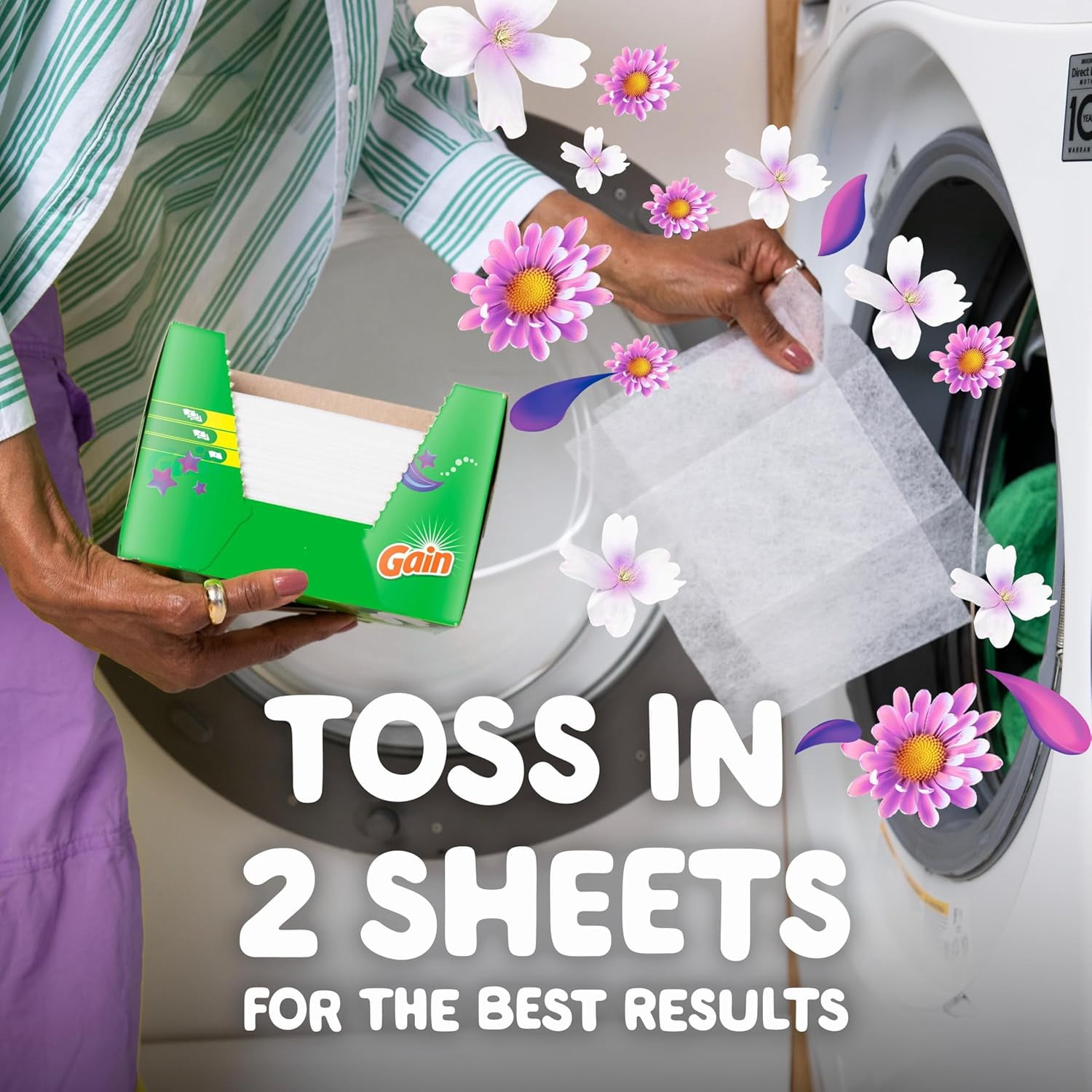 Moonlight Breeze Anti Static Dryer Sheet, For Laundry Wrinkle Care, 240 Count