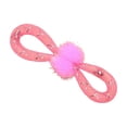 thumbnail image 2 of Mesh Tube Bow Tie Cat Toy with Bells, Crinkle Sound Interactive Teething Wand for Kittens, Chew Ring for Anxiety Relief and Boredom, 2 of 6