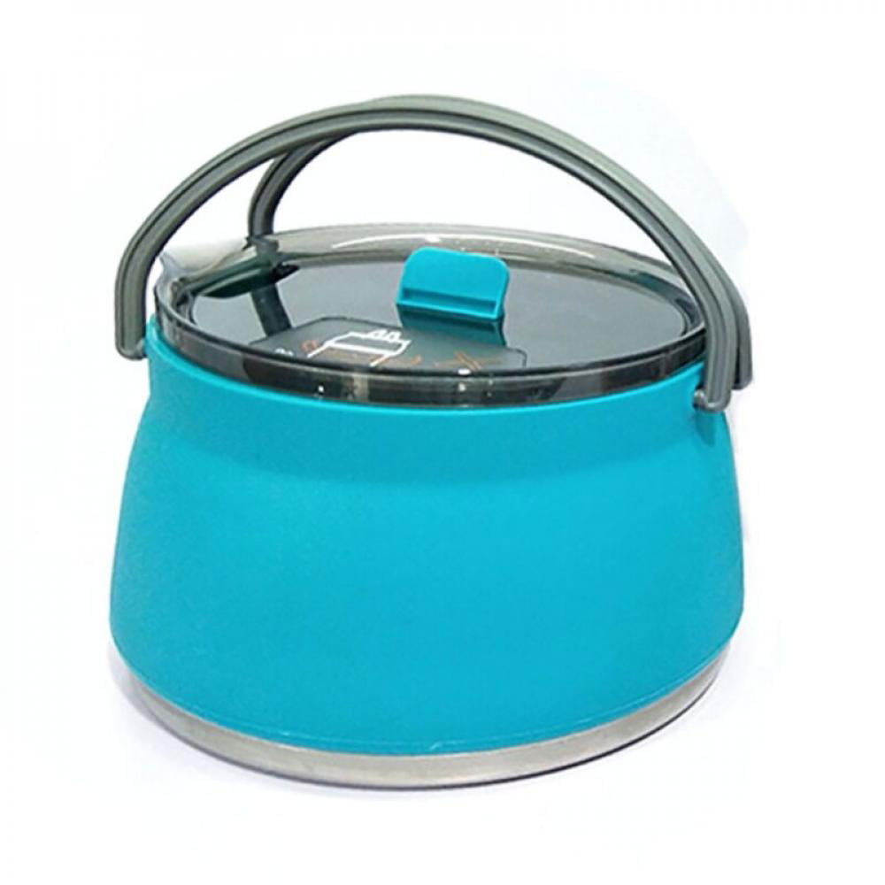 Details about   Food Grade Silicone Travel Foldable Collapsible Kettle Boiler Coffee Tea Pots 