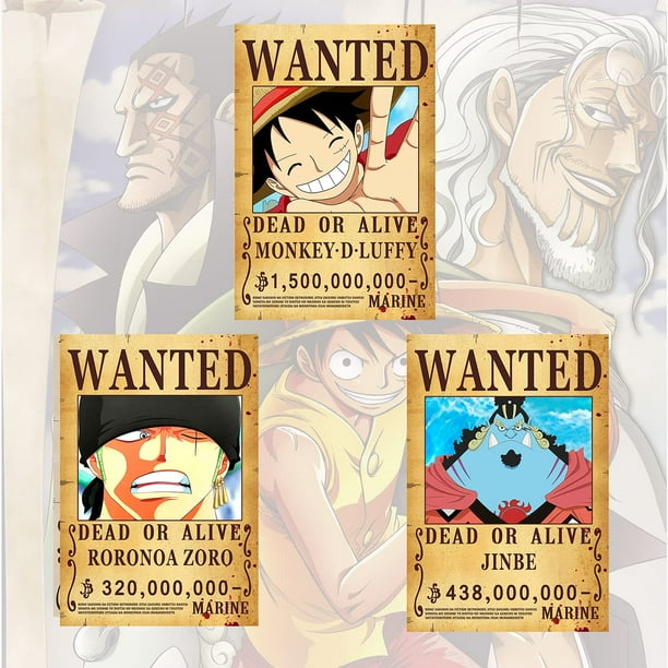 Brook Wanted Poster One Piece Poster for Sale by One Piece Bounty Poster
