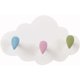 thumbnail image 1 of Bonitos ganchos de nube blanca, creativos, adhesivos, ganchos decorativos de pared para llaveros, mochilas, sombreros (nube blanca, 3 ganchos), Sunny, 1 of 5