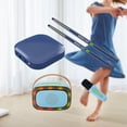 thumbnail image 1 of Juego de tambor de aire electrónico, juego de tambor de aire portátil, accesorio de tambor de práctica, juego de tambor de tamaño de bolsillo, juego , Azul, 1 of 8