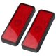 thumbnail image 2 of Luz Trasera De Freno Trasero, Luz De Freno Trasera De Conducción, Reflector LED De Motocicleta, Duradero Para Locomotoras, Motocicletas Fáciles De Instalar, Rojo ANGGREK BBQC24, 2 of 8