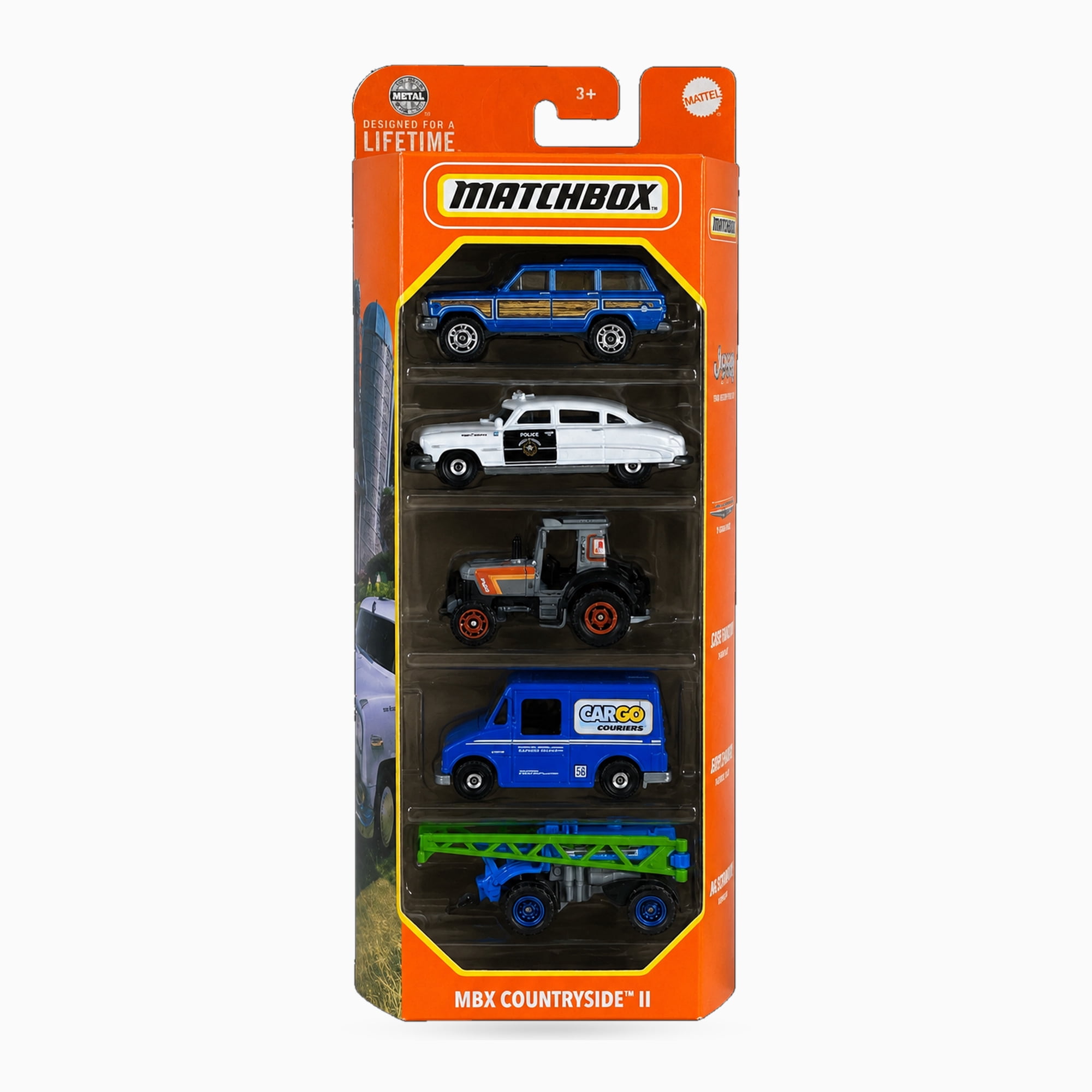 2025 Matchbox MBX Countryside IV 5-Pack | 3-Axle Truck INC