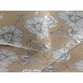 thumbnail image 3 of Ambesonne Birds and Nature Quilted Bedspread Set 3 Pcs, Hummingbird Floral, Queen, Dark Khaki White, 3 of 4