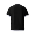 thumbnail image 6 of Ringer Tee Men with Pocket Summer Fashion Casual Waffle Weave Crew Neck Short Sleeve Mens T-Shirts Dress Shirts, 6 of 6
