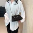 thumbnail image 2 of La Cena Damas Elegantes Con Cadena Metal Bag Beso Local, 2 of 9