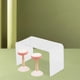 thumbnail image 5 of Mostrador de pub de 1/12 con modelo de taburetes,Juego de barra de bar con sillas en miniatura,Accesorios de aleación de en Zulema casa de muñecas, 5 of 8