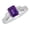 Amethyst, variant on HDD 1 to 6 Carat Emerald 14K White Gold LAB GROWN Gemstone and LAB GROWN Diamond Engagement Ring (1ct Center, AAAA Heirloom Quality) Emerald 1 Carat Size: 6