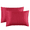 Watermelon Red#3, variant on Nrmrqz Pillows for Full Size Bed 2-Pack 30in Satin Pillowcases, Smoothing and Comfortable, Ideal for Better Sleep