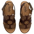 thumbnail image 4 of Sandalias para Mujer Caribe 16712 cafe 22.5, 4 of 4