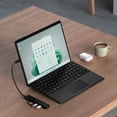 thumbnail image 3 of Adaptador USB-C Satechi Negro 6 en 1 con HDMI 4K, Carga PD y Lectores de Tarjetas, 3 of 8