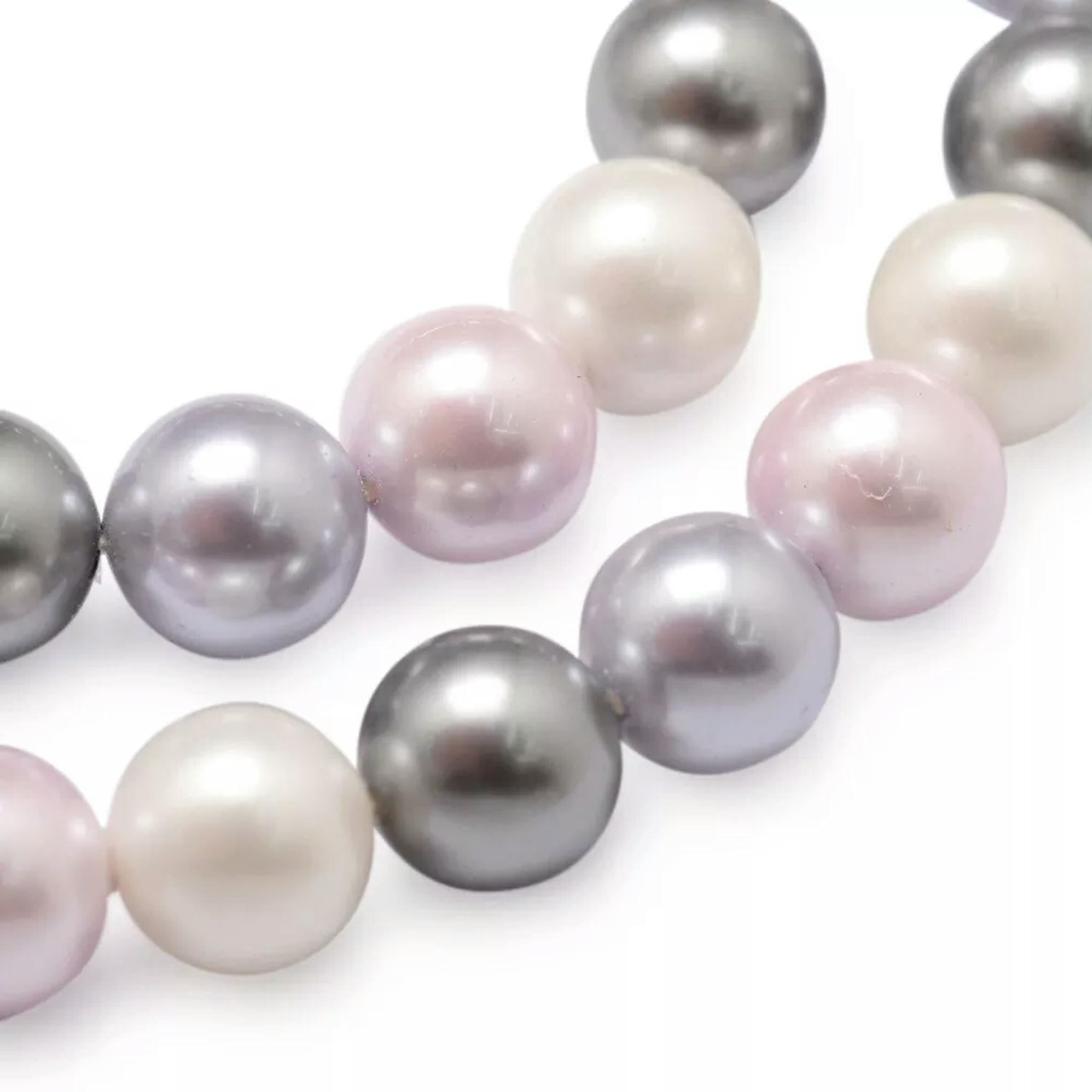 U8MO 5 Strd 8mm Round Shell Pearl Beads Smooth Loose Spacer Beads DIY Craft Jewelry
