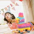thumbnail image 2 of Petite Pinata en Forme d'Ne Arc-en-Ciel pour Fête d'Anniversaire d'Enfants, 2 of 7