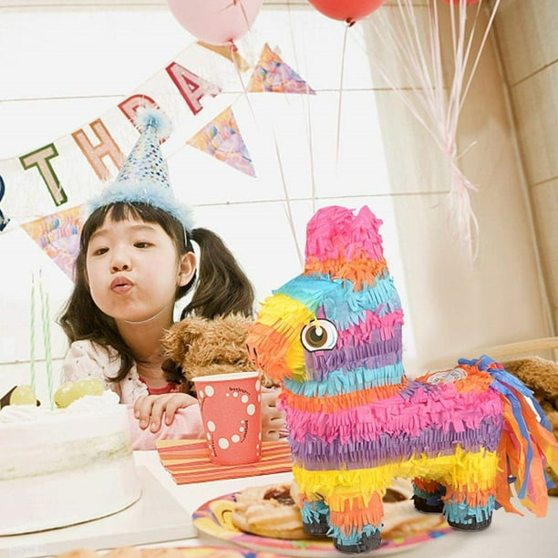 Annhao 30 Pièces Pinata Anniversaire Fille, Mini Jeux Arc En Ciel Jouet  Piñata Jouets Set, Cadeaux Invités Enfant pour Sachet Bonbons